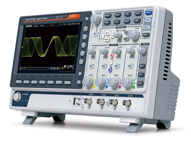 GDS-2000E — Osciloscópio de Bancada